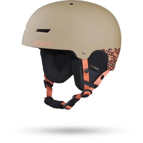 Cairn Darwin J Kids' Ski & Snowboard Helmet - Mat Linen