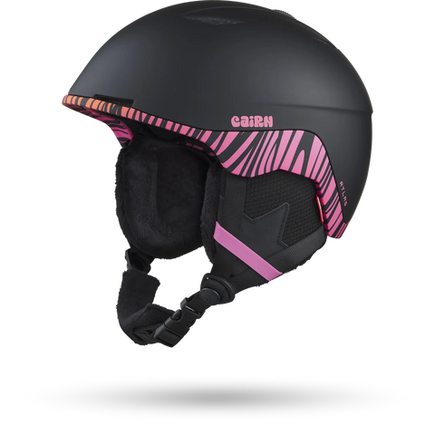 Cairn Atlas Pure Ski & Snowboard Helmet - Mat Black Shaded