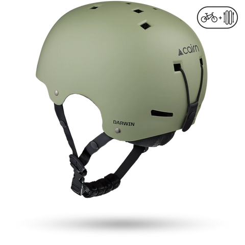 Cairn Darwin Ski & Snowboard Helmet - Mat Light Khaki