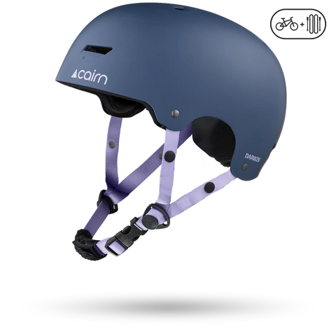 Cairn Darwin Ski & Snowboard Helmet - Mat Eclipse