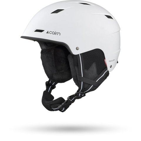 Cairn Equalizer Pure Ski & Snowboard Helmet - Mat White