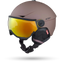 Cairn Rise II Visor Ski & Snowboard Helmet - Mat Cacao