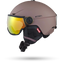Cairn Rise II Visor Ski & Snowboard Helmet - Mat Cacao
