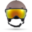 Cairn Rise II Visor Ski & Snowboard Helmet - Mat Cacao