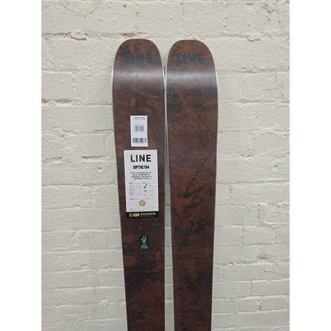 Line Optic 114 Skis 2027 - 186cm - Ex Demo