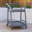 Maze Aluminium 2-tier Trolley