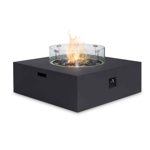 Maze 100x100cm Square Gas Fire Pit
(includes glass surround, and fire stones)