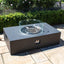 Maze 127x77cm Rectangular Fire Pit
(includes glass surround, and fire stones)