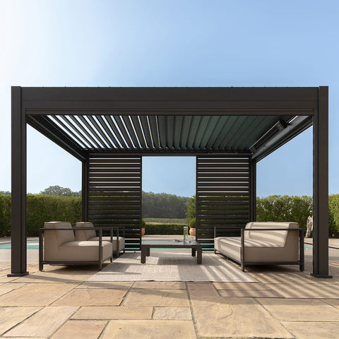 Maze Eden Pergola Aluminium Rectangular 30x40 - Frame Only