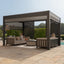 Maze Eden Pergola Aluminium Rectangular 30x40 - Frame Only