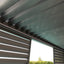 Maze Eden Pergola Aluminium Square 40x40/ Louvre Wall 4m / 3x Blinds - Complete Kit