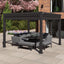 Maze Como Pergola Aluminium Square 30x30 with 4 Drop Sides