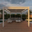 Maze Como Pergola Aluminium Square 30x30 with 4 Drop Sides