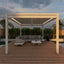 Maze Como Pergola Aluminium Square 40x40 with 4 Drop Sides