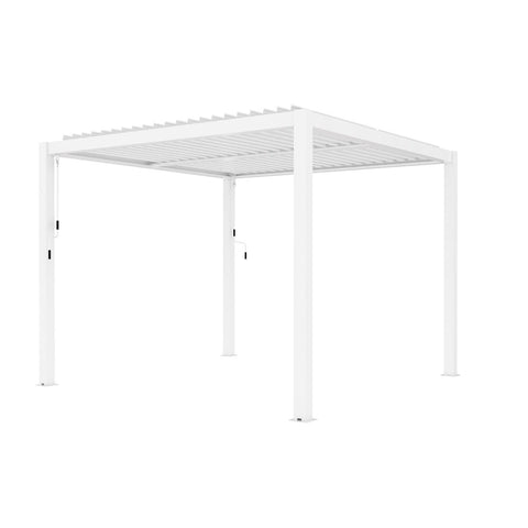 Maze Como Pergola Aluminium Square 40x40 with 4 Drop Sides