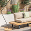 Maze Bali Wooden Platform Corner Sofa Set