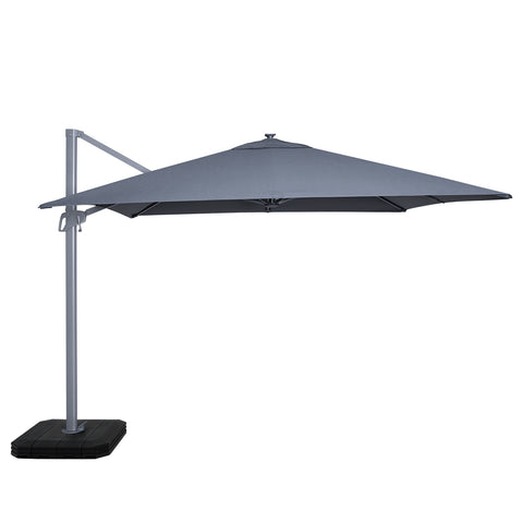 Maze Zeus Cantilever Parasol 3m Square - With LED Lights & Cover