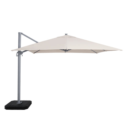 Maze Zeus Cantilever Parasol 3m Square - With LED Lights & Cover