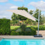 Maze Zeus Cantilever Parasol 3m Square - With LED Lights & Cover