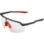 Cairn Core Evolight Photochromic Sports Sunglasses - Mat Metallic Black Red