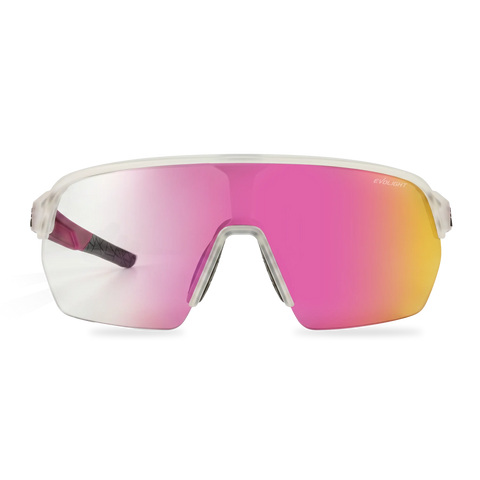 Cairn Roc Light Evolight 0.3 Photochromic Sports Sunglasses - Mat Crystal Metallic Red