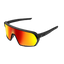 Cairn Roc Sports Sunglasses - Mat Black Red