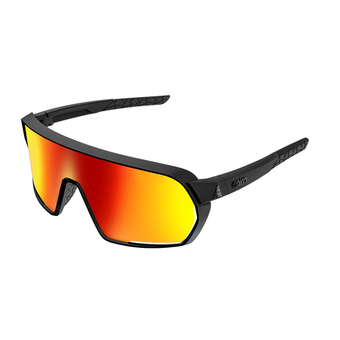 Cairn Roc Sports Sunglasses - Mat Black Red