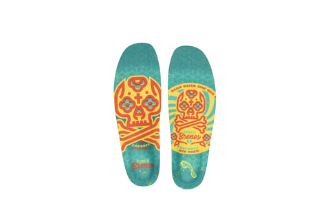 Remind Cush Impact 6mm Mid High Arch | Chico Brenes Skull Wax Insoles