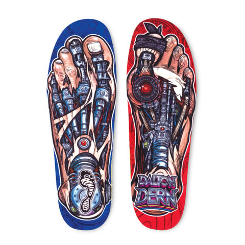 Remind Destin Impact 5.5mm Low All Arch Insoles Dalton Dern Gnar Foot