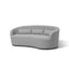 Maze Ambition Curve 3 Seater Sofa Daybed With Curved Footstool