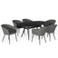 Maze Ambition 6 Seat Oval Dining Set