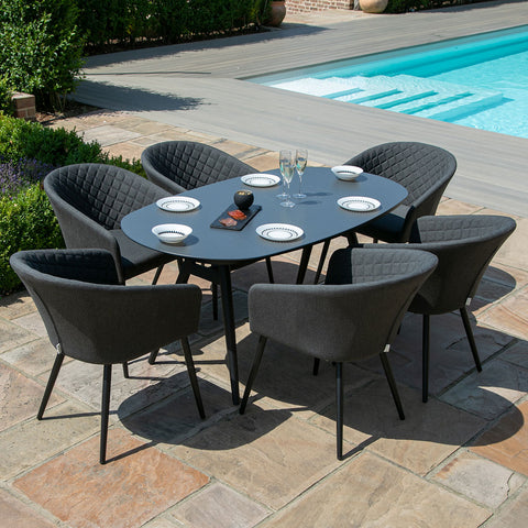 Maze Ambition 6 Seat Oval Dining Set