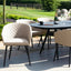 Maze Ambition 8 Seat Oval Dining Set