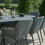 Maze Zest 8 Seat Oval Dining Set