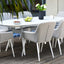 Maze Zest 8 Seat Oval Dining Set