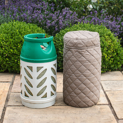 Maze Outdoor Fabric Quilted Gas Bottle Cover
(H58.7cm x33øcm )