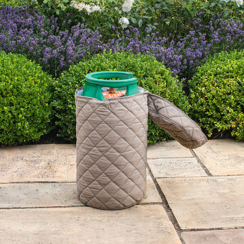 Maze Outdoor Fabric Quilted Gas Bottle Cover
(H58.7cm x33øcm )