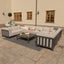 Maze Ibiza U Shape Sofa Set With Square Table