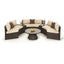 Maze Half Moon Sofa Set