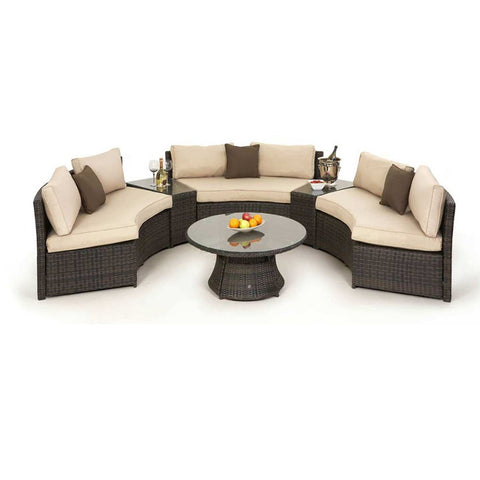 Maze Half Moon Sofa Set