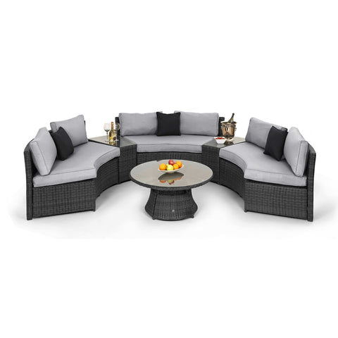 Maze Half Moon Sofa Set