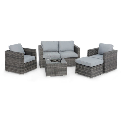 Maze Georgia 2 Seat Sofa Set with Ice Bucket