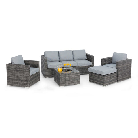 Maze Georgia 3 Seat Sofa Set with Ice Bucket