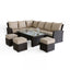 Maze Kingston Corner Dining Set with Rising Table