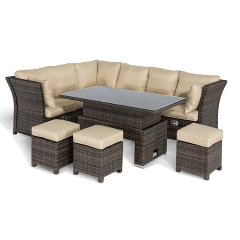 Maze Henley Corner Dining Set with Rising Table