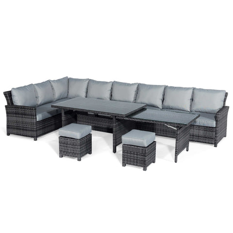 Maze Extending Kingston Corner Dining Set