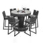 Maze 6 Seat Round Bar Set with Ice Bucket