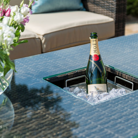 Maze Rising Table with Ice Bucket