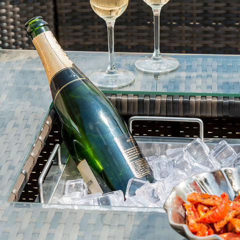 Maze Rising Table with Ice Bucket