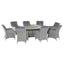 Maze Ascot 8 Seat Dining Set with Fire Pit